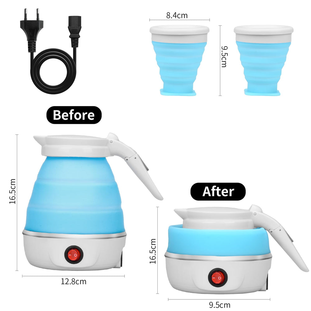 BLUESEABUY Foldable Kettle 600 ml