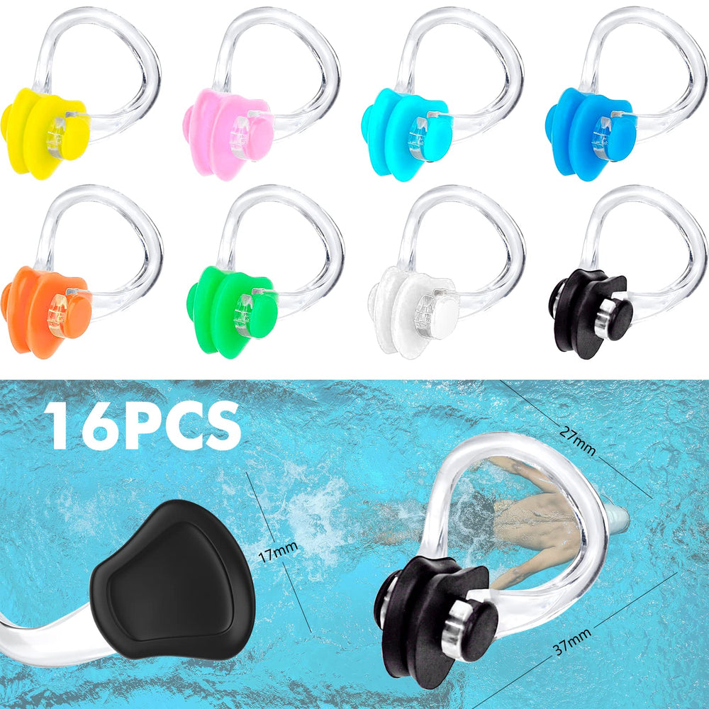 LUCKYKODOR Pack of 16 Waterproof Nose