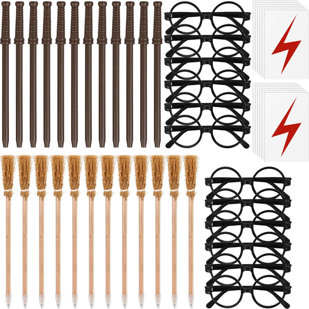 BLUESEABUY 48-Piece Magic Wand Magic Broom