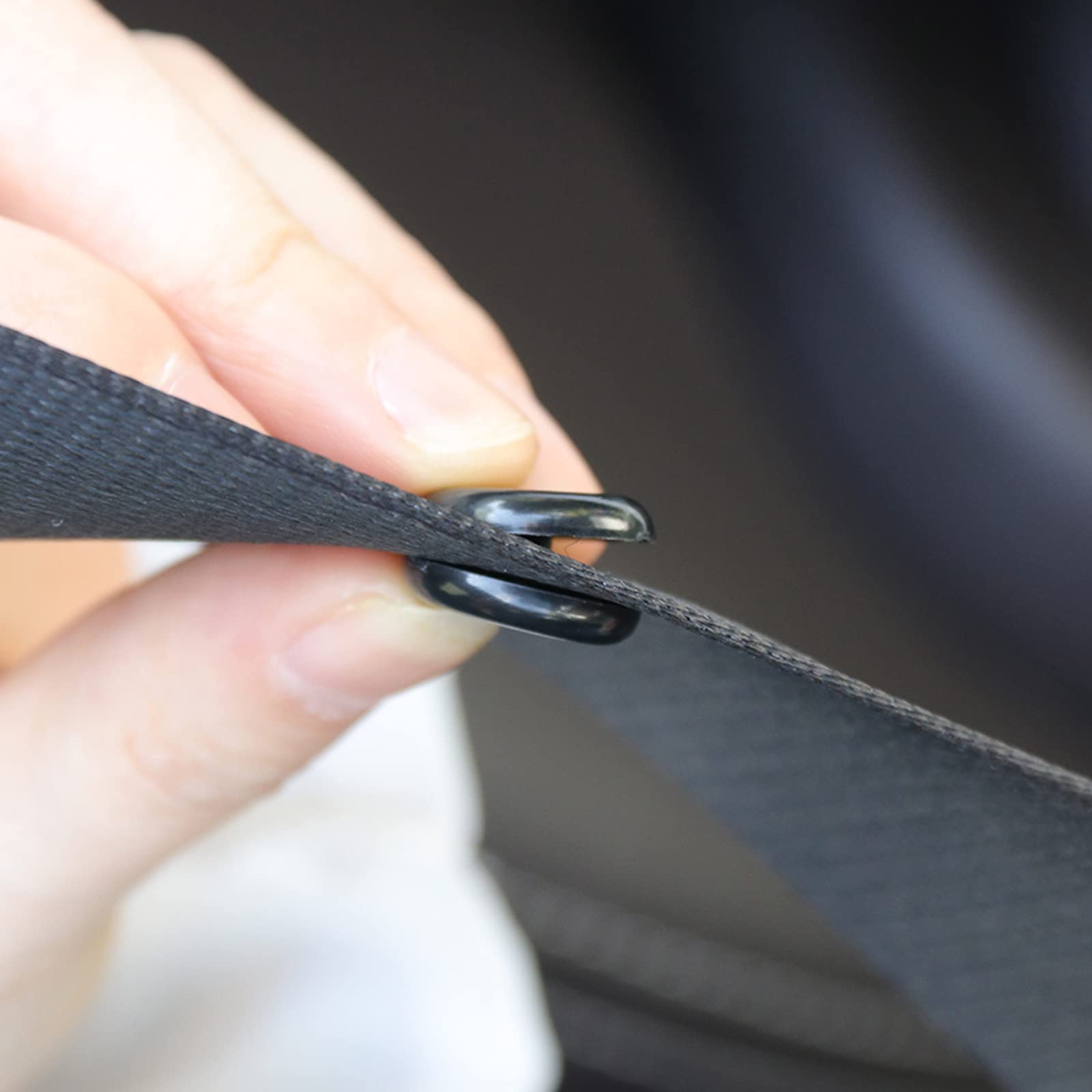 LUCKYKODOR 10 Pairs Seat Belt Button