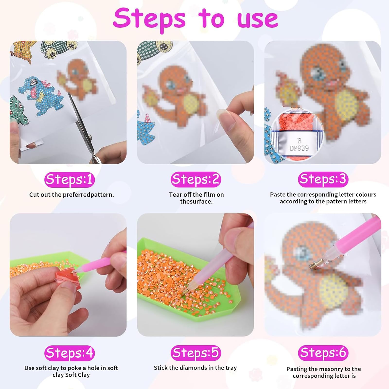 MUSEDAY Diamond Painting Children's Set