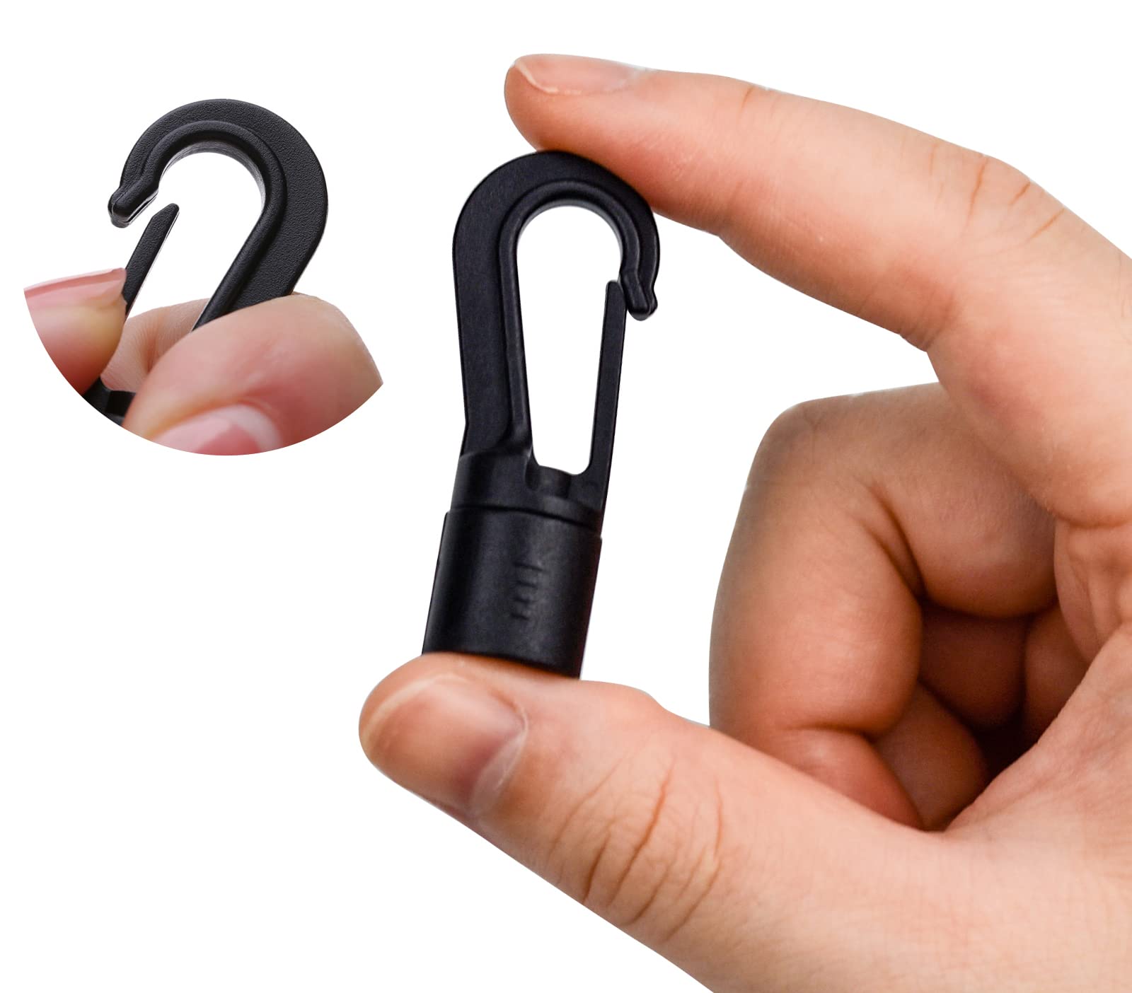 LUCKYKODOR Pack of 10 Plastic Hooks