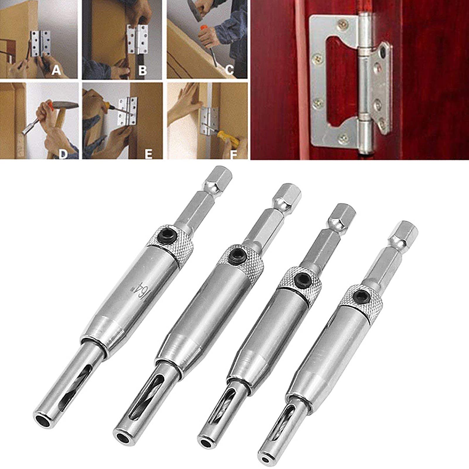 LUCKYKODOR Hinge Drill Bits